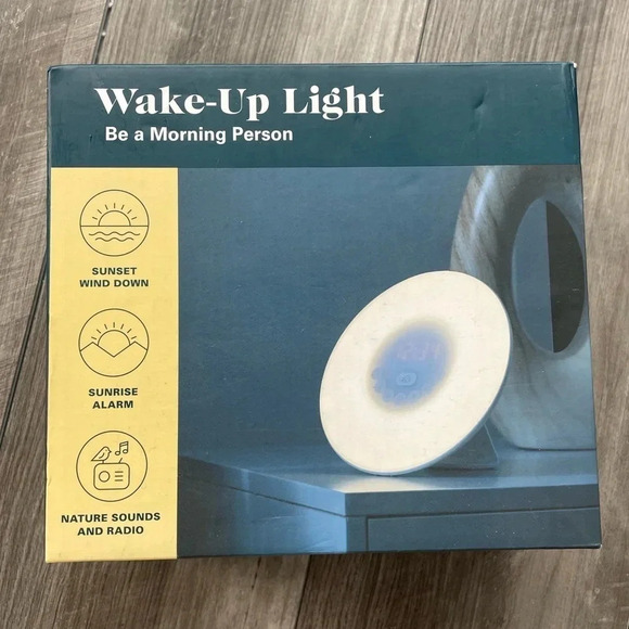✨✨ Wake Up Light Digital Alarm Clock with Sunrise and Sunset Simulation - Picture 2 of 15